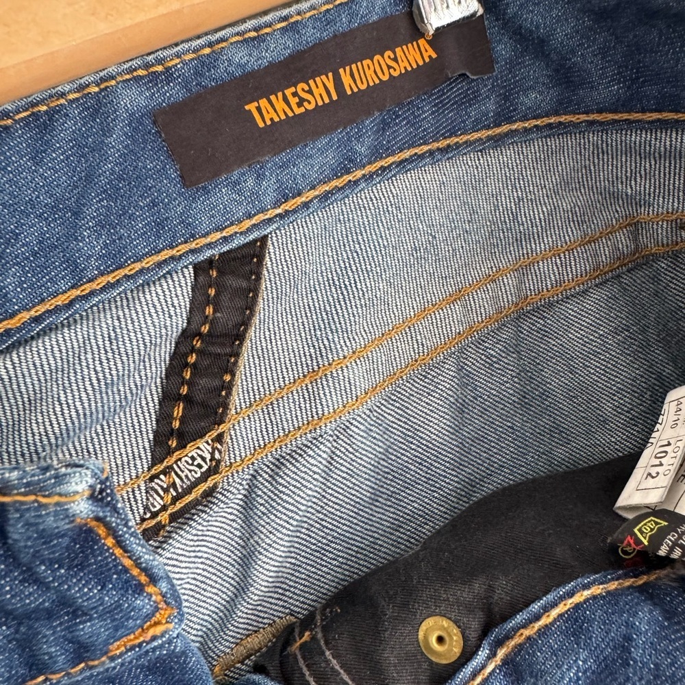 Takeshy Kurosawa Slim Fit Jeans - Classic Blue - Picture 8 of 15